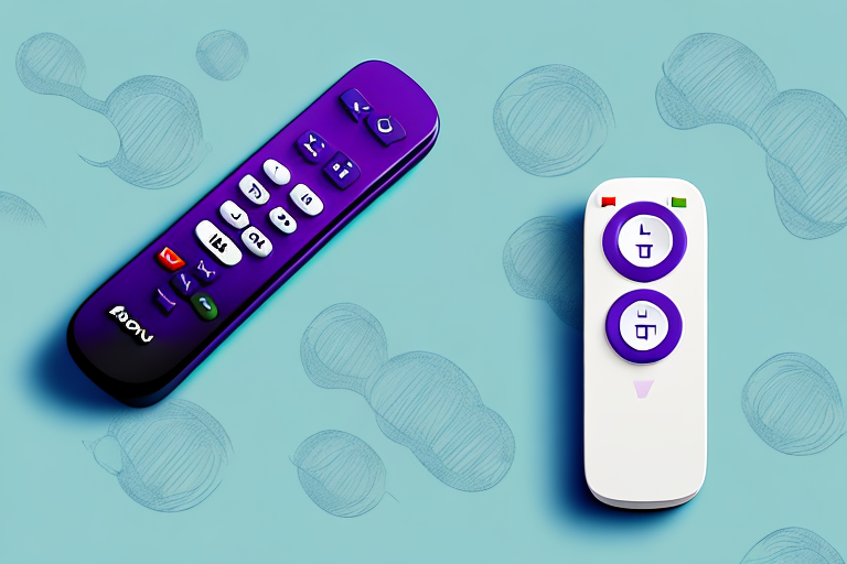 A roku tv remote with its buttons and features