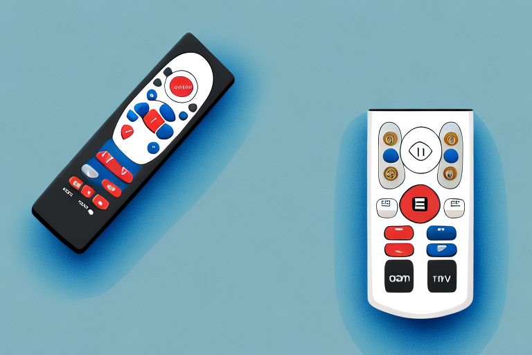 A seiki tv remote with its buttons and functions