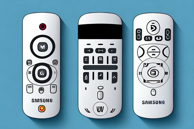 Two television remotes side-by-side