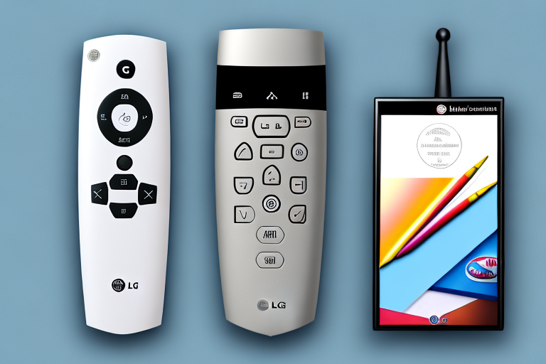 A side-by-side comparison of the lg magic remote an-mr21ga and the sony remote for the lg x900h